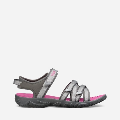 Teva Tirra Kids' Silver / Rose Hiking Sandals CA37106 Canada Sale